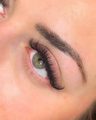 Volume lash extensions