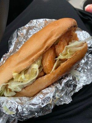 Shrimp Poboy | IG @Kurlykonnoisseur