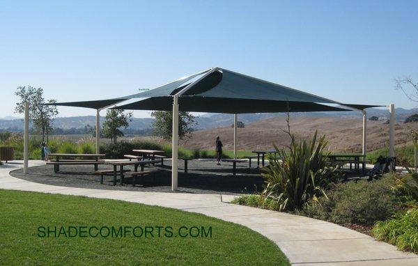 Commercial Shade Sails Structure Design Build Contractor