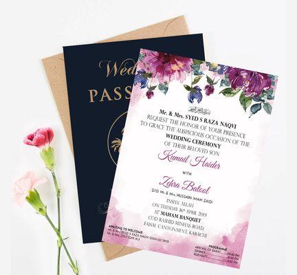 Wedding & Other Invitations Cards