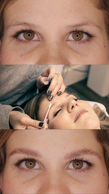 Lamination is the best noninvasive, temporary, and affordable way to enhance your brows.