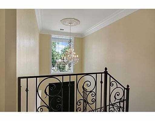 new construction iron rail on staircase, very nice, new orleans lake view