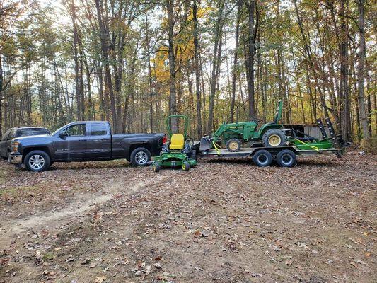 Some of our Landscaping  equipment