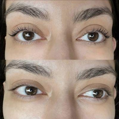 Lash lift & tint