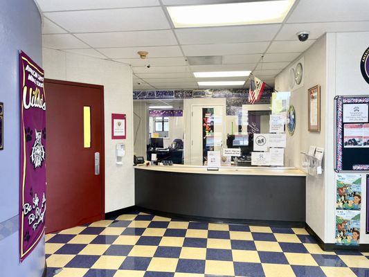 Main office lobby