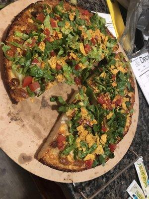 Tex Mex Taco "Chicago Deep Dish Pizza"