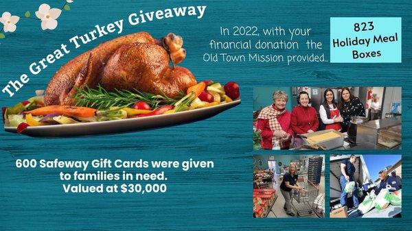 Free Turkey Giveaway