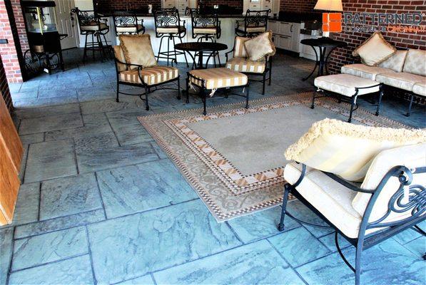 Stamped Concrete Patio