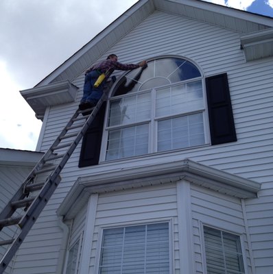 High ladder work