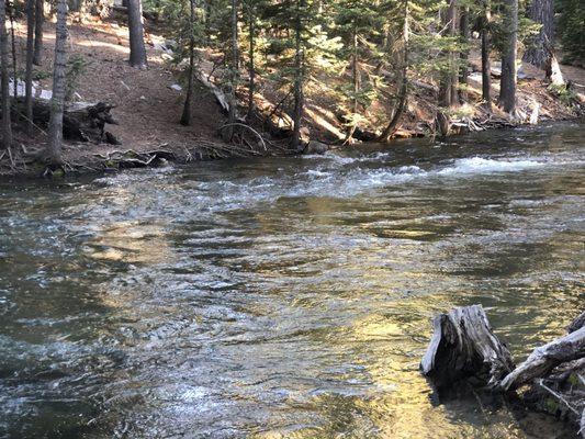 Beautiful river stream