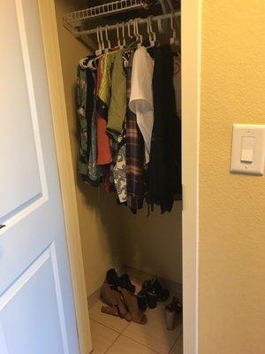 Closet next to Kitchen