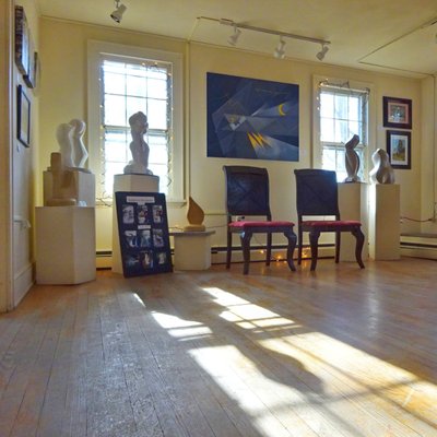 A room in the gallery