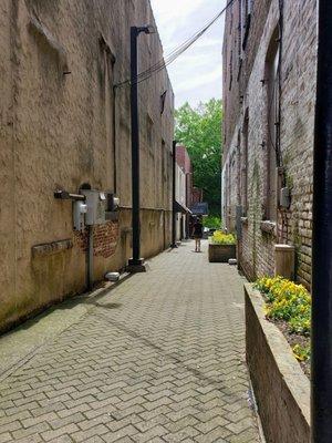 Alley in Downtown Mt. Airy