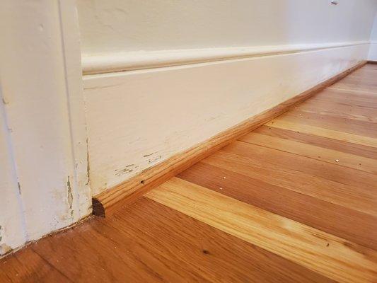 Buff and Coat Hardwood Floor Refinishing