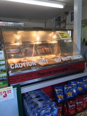 If you like fried food kept warm under a heat lamp... You'll love eating at gas stations and truck stop travel centers