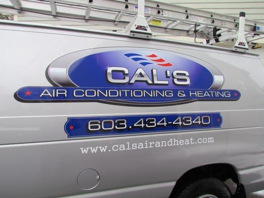 CAL'S AIR CONDITIONING AND HEATING TRUCK