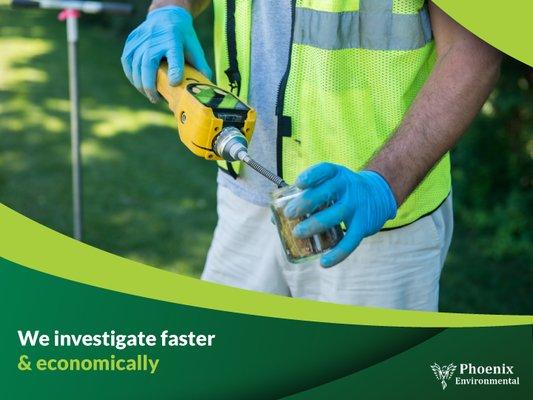 Environmental sampling services