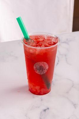 Strawberry boba