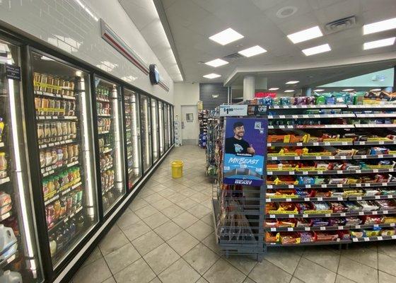 Interior of 7-Eleven store