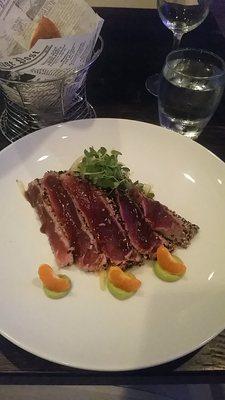 Ahi  (entree) $28