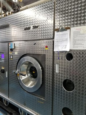 Check out our state of the art dry cleaning equipment