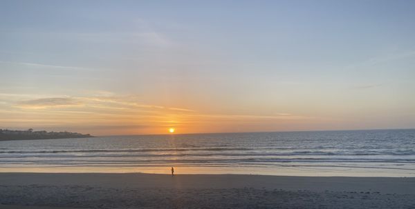 Beach across the street. Taken from balcony