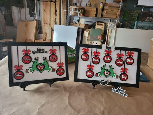 Custom Creations from Creative DiY Workshop retail,  order yours today!