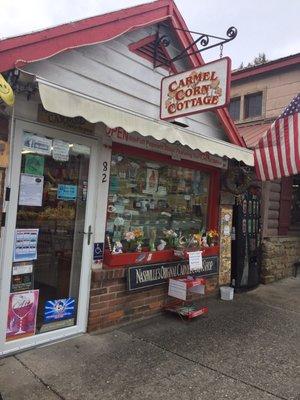 Cute little popcorn shop