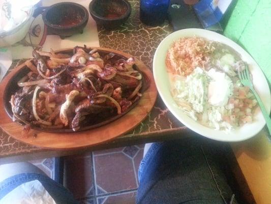 El Tequila fajitas yum