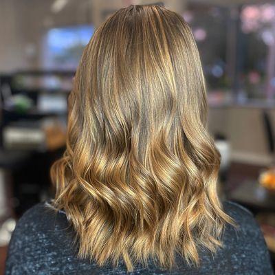 Natural Balayage done by Lauren