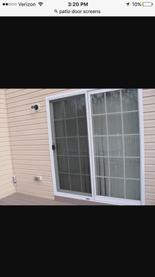 patio door glass