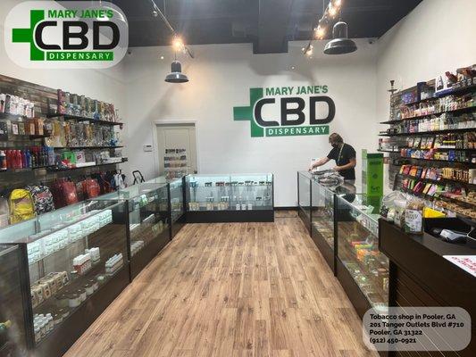 Mary Jane's CBD Dispensary's is the top smoke shop in Pooler, GA! #CBD #Store #Vape #Shops #tobacco #store