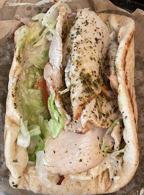 Turkey Gyro. Very tasty