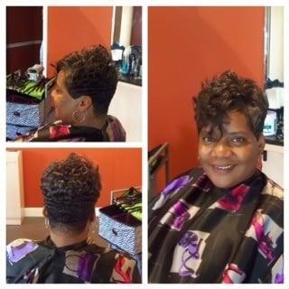 Short cut with a twist!