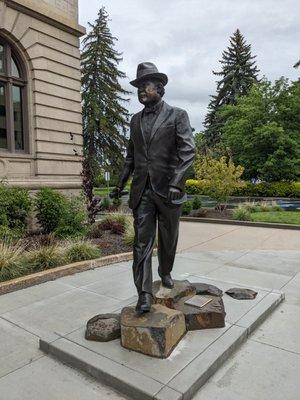 William E. Borah Statue, Boise