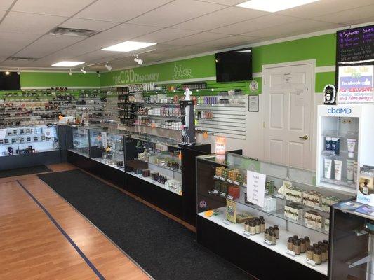 CBD Dispensary Sandusky product cases