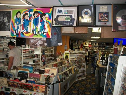 They have LP records, laserdiscs, dvd's, gold record collectables and much more.