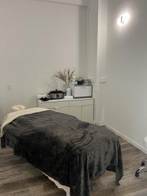 One of 7 treatments rooms this one specifically for massages