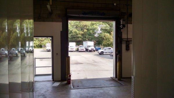 Flush and Open loading docks for convenient access!