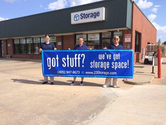 Got stuff? We've got storage space for you!