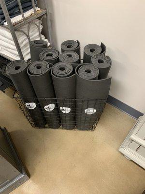 Manduka mats for when you forget yours!