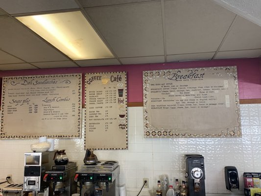 Some of the menu