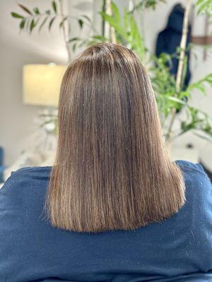 Brazilian smoothing treatment