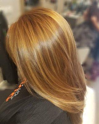 Dimensional copper by Jess