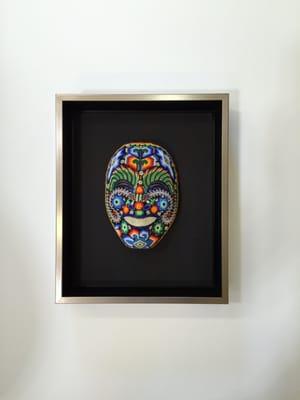 Unique beaded mask