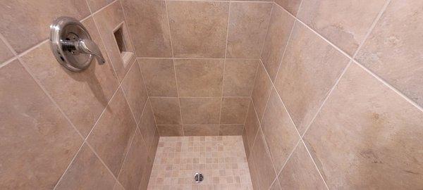 Shower stall, master bath