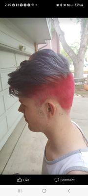 Fashion color and men's cut