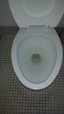 This is the toliet I walked into during our stay at the air force inns at keesler air force base