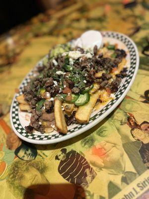 Carne asada fries