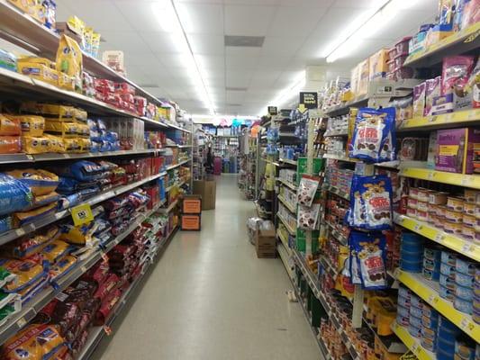 one of the aisles